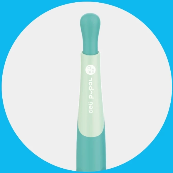 Карандаш мех. Deli SH321green Pupal 2.0мм зеленый блистер