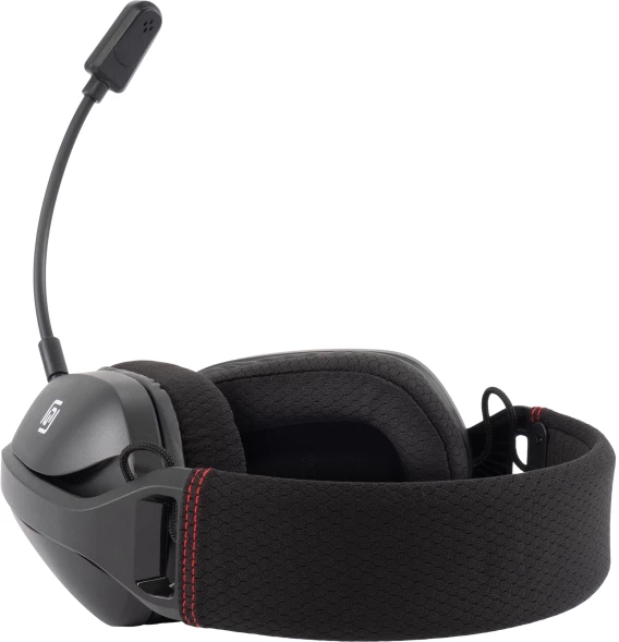 Наушники с микрофоном Оклик HS-L750G черный 1.5м накладные BT оголовье (2007557)