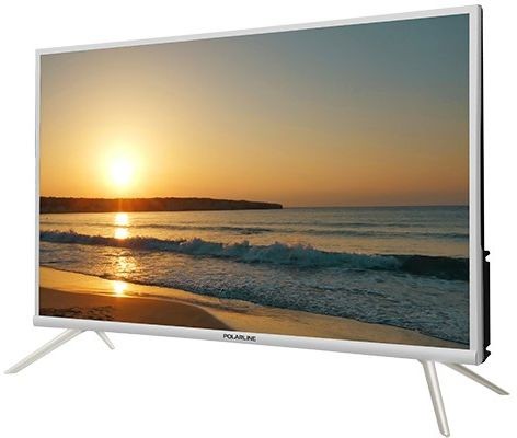 Телевизор LED PolarLine 65&amp;quot; 65PU51TC-SM серебристый 4K Ultra HD 50Hz DVB-T DVB-T2 DVB-C WiFi Smart TV (RUS)