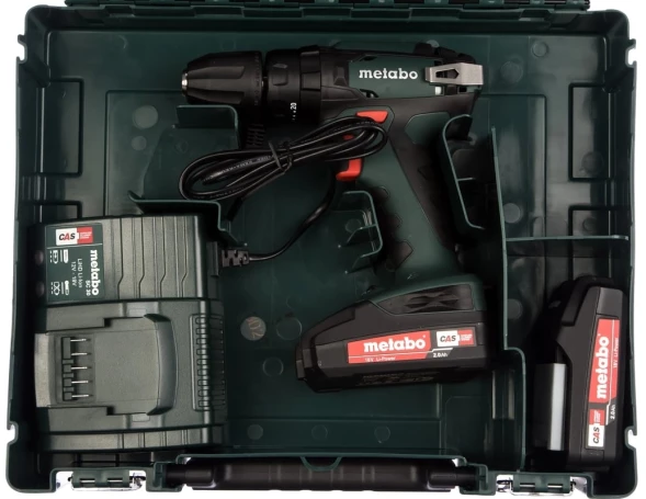 Дрель-шуруповерт Metabo SB 18 аккум. патрон:быстрозажимной (кейс в комплекте) (602245560)