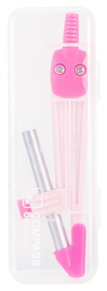 Циркуль для черчения Deli E8621 корпус ассорти металл