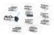 Комплект роликов Cactus CS-BRA-HP-M603 (RM1-5462(1)/RM1-0036(3)/RM1-0037(6)/CB506-67905(1)) для HP LJ P4014/P4015/P4515 M601/M602/M603