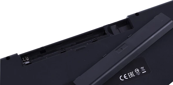 Клавиатура Acer OKR010 черный USB беспроводная slim Multimedia (ZL.KBDEE.003)