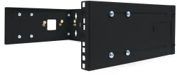 Кронштейн телекоммуникационный Cabeus NC-3U-BK настен. регул.глуб. 3U 19" нагр.:15кг черный