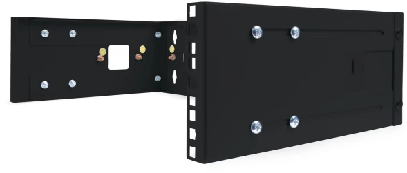 Кронштейн телекоммуникационный Cabeus NC-3U-BK настен. регул.глуб. 3U 19&amp;quot; нагр.:15кг черный