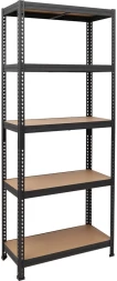 Стеллаж Практик SBL 180KD пол.:5 разборная 1803x750x350мм антрацит (S24499371109)