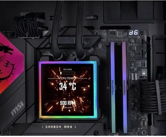 Система водяного охлаждения Lian-Li HydroShift II LCD-S 360CL ARGB Soc-AM5/AM4/1700/1851 черный 4-pin 30dB Al LCD Ret (G89.GHS2LCDS36CB.R0)
