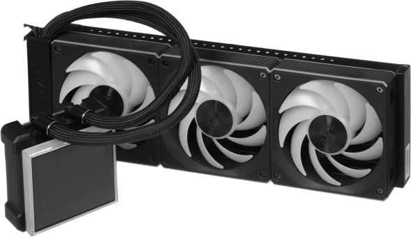 Система водяного охлаждения Lian-Li HydroShift II LCD-S 360CL ARGB Soc-AM5/AM4/1700/1851 черный 4-pin 30dB Al LCD Ret (G89.GHS2LCDS36CB.R0)