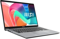 Ноутбук MSI Modern 15 F13MG-202XRU Core i7 1355U 16Gb SSD1Tb Intel Iris Xe graphics 15.6&amp;quot; IPS FHD (1920x1080) FreeDOS silver WiFi BT Cam (9S7-15S122-202)