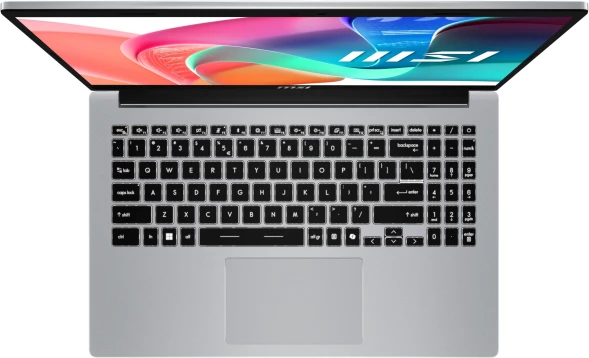 Ноутбук MSI Modern 15 F13MG-202XRU Core i7 1355U 16Gb SSD1Tb Intel Iris Xe graphics 15.6&amp;quot; IPS FHD (1920x1080) FreeDOS silver WiFi BT Cam (9S7-15S122-202)