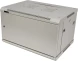 Шкаф коммутационный Lanmaster (TWT-CBWPM-27U-6X8-GY) настенный 27U 600x800мм пер.дв.металл задн.дв.спл.стал.лист 2 бок.пан. 60кг серый 700мм 56кг 1302мм IP20 металл