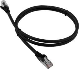 Патч-корд Lanmaster LAN-PC45/S6-15-BK FTP RJ-45 вил.-вилка RJ-45 кат.6 15м черный LSZH