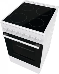 Плита Электрическая Gorenje GEC5B42WG белый стеклокерамика (без крышки)