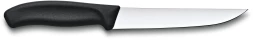 Нож кухонный Victorinox Swiss Classic (6.8103.15B) стальной разделочный лезв.150мм прямая заточка черный блистер