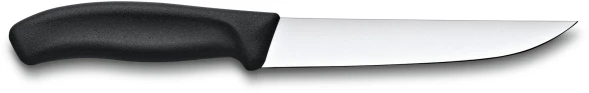 Нож кухонный Victorinox Swiss Classic (6.8103.15B) стальной разделочный лезв.150мм прямая заточка черный блистер