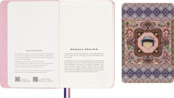 Блокнот Moleskine LIMITED EDITION SAKURA LESU07MM710NB Pocket 90x140мм обложка текстиль 160стр. линейка Momoko Sakura