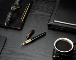 Ручка перьев. Parker Ingenuity Core F570 (2182005) Black GT F сталь нержавеющая подар.кор.