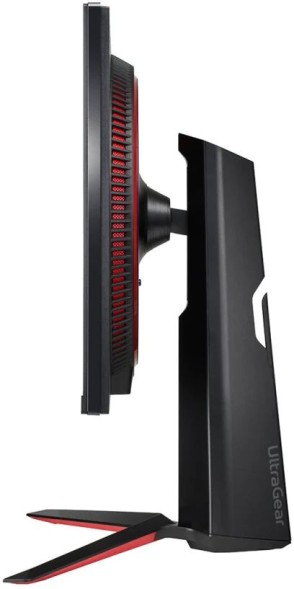 Монитор LG 27&amp;quot; UltraGear 27GN650-B черный/красный IPS LED 1ms 16:9 HDMI матовая HAS Piv 1000:1 350cd 178гр/178гр 1920x1080 144Hz G-Sync DP FHD 7.2кг