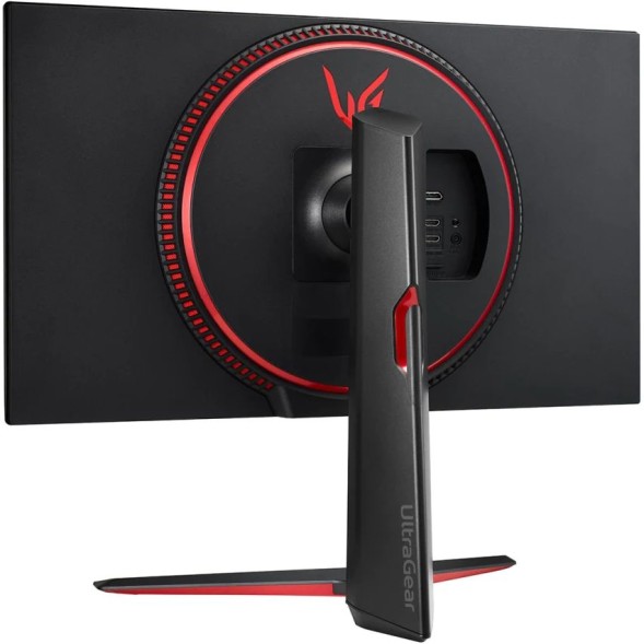 Монитор LG 27&amp;quot; UltraGear 27GN650-B черный/красный IPS LED 1ms 16:9 HDMI матовая HAS Piv 1000:1 350cd 178гр/178гр 1920x1080 144Hz G-Sync DP FHD 7.2кг