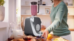 Кухонная машина Bosch MUM58359 1000Вт черный/серый