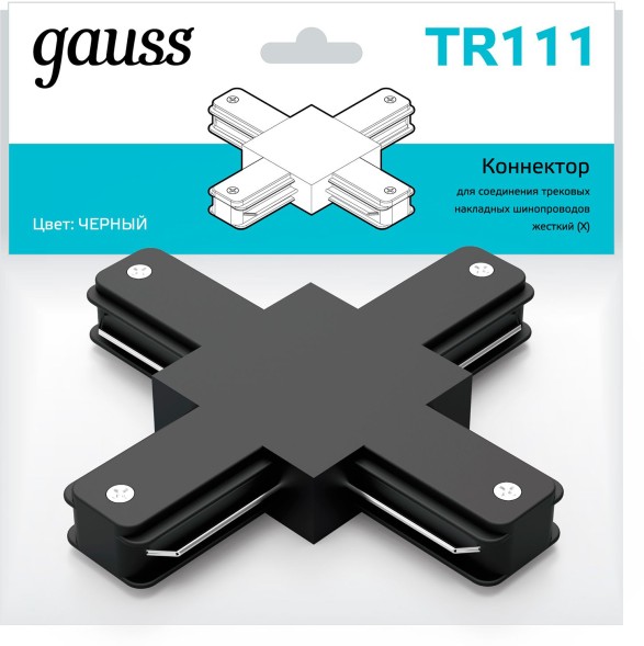 Соединитель Gauss TR111 черный