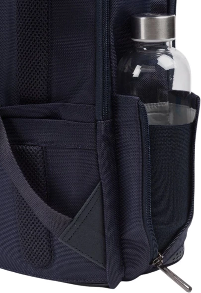 Рюкзак мужской Piquadro Brief2 CA4818BR2/BLU синий нейлон/натур.кожа