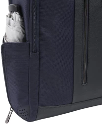 Рюкзак мужской Piquadro Brief2 CA4818BR2/BLU синий нейлон/натур.кожа