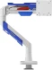 Кронштейн для мониторов Ultramounts UM743WB белый/синий 24&amp;quot;-57&amp;quot; макс.30кг крепление к столешнице поворот и наклон
