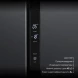 Холодильник Hyundai CS5003F 2-хкамерн. черная сталь инвертер