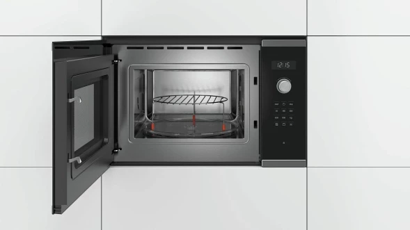 Микроволновая печь Bosch BEL554MS0 25л. 900Вт черный/нержавеющая сталь (встраиваемая)
