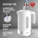 Чайник электрический Polaris PWK 1803C 1.8л. 2200Вт белый корпус: пластик