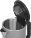Чайник электрический Haier HK-601 1.7л. 3000Вт серебристый корпус: нерж.сталь (QA0082M00RU)