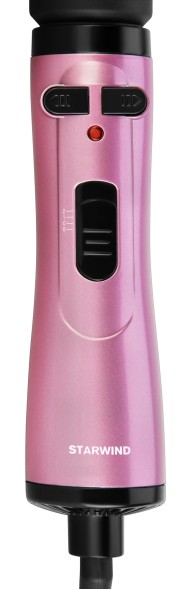 Фен-щетка Starwind SHB 7070 1000Вт розовый