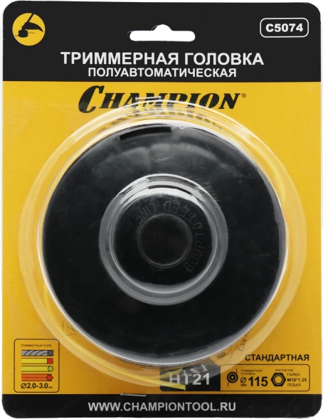 Катушка для садовых триммеров Champion HT21 d=3мм L=3м для Champion: Т233, Т256 ,Т263, Т266, Т333, Т334FS, Т336, Т337, Т436, Т437, Т516, Т517, ET1004A, ET1200A; ECHO: SRM-22GES, SRM-2305SI, SRM- 2655SI, SRM-330ES, SRM-350ES, SRM-4605; HUSQVARNA: 122L, 125