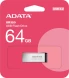 Флеш Диск A-Data 64GB UR350 UR350-64G-RSR/BK USB3.2 серебристый/черный