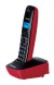Р/Телефон Dect Panasonic KX-TG1611RUR красный/черный АОН