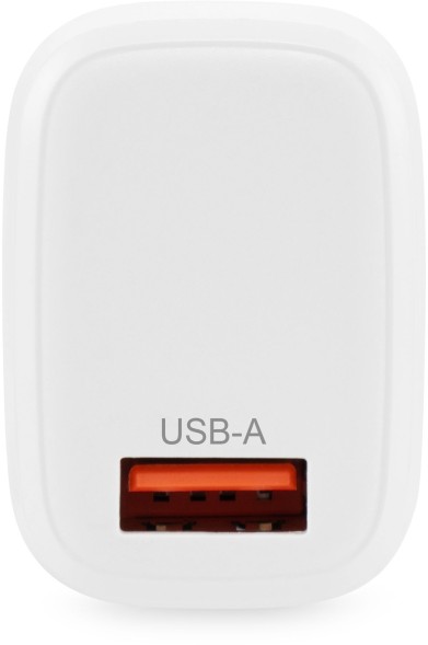 Сетевое зар./устр. Buro BUWG1 18W 3A (QC) USB-A универсальное белый (BUWG18P100WH)