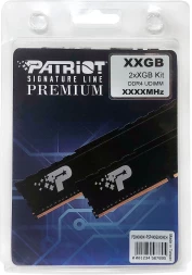 Память DDR4 2x32GB 3200MHz Patriot PSP464G3200KH1 Signature Premium RTL PC4-25600 CL22 DIMM 288-pin 1.2В kit с радиатором Ret