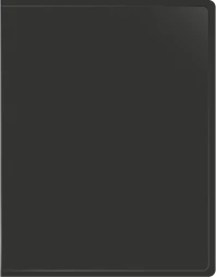 Папка с 60 прозр.вклад. Silwerhof Eco A4 пластик 0.7мм черный