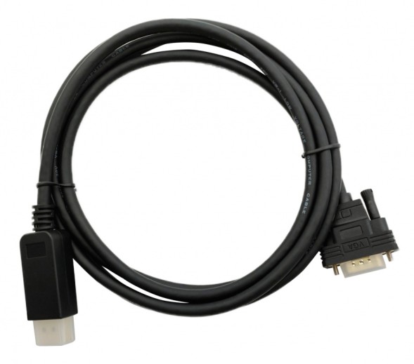 Кабель 1.1v DisplayPort (m) VGA (m) 2м черный