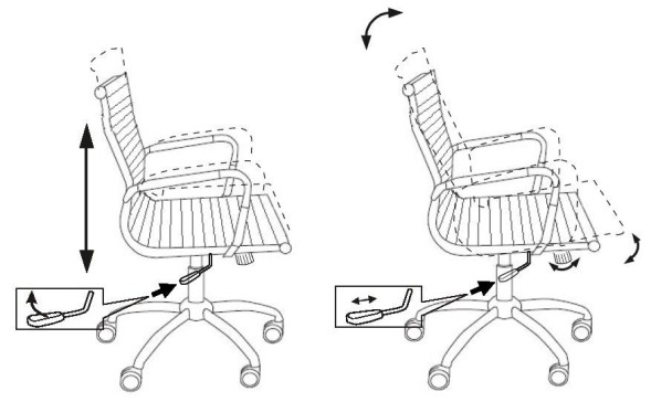 Кресло руководителя Бюрократ CH-883-LOW черный эко.кожа низк.спин. крестов. металл хром