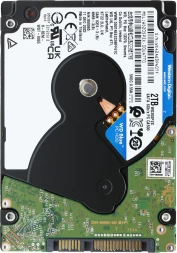 Жесткий диск WD SATA-III 2Tb WD20SPZX Notebook Blue (5400rpm) 128Mb 2.5&amp;quot;