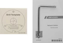 Камера видеонаблюдения IP Hikvision DS-2CD2087G2H-LIU(4MM) 4-4мм цв. корп.:серый