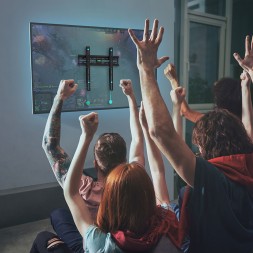 Кронштейн для телевизора Onkron FM2 черный 32&amp;quot;-65&amp;quot; макс.50кг настенный фиксированный