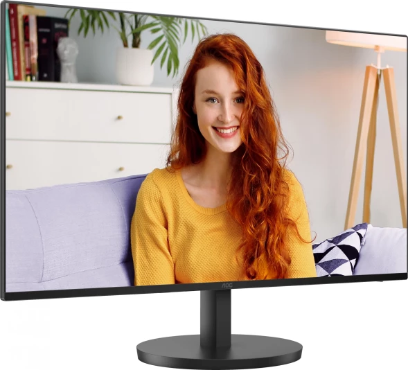 Монитор AOC 23.8&amp;quot; Basic-Line 24B3HA2 черный IPS LED 16:9 HDMI M/M матовая 250cd 178гр/178гр 1920x1080 100Hz VGA FHD 2.97кг