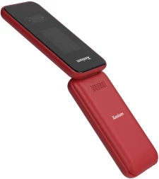 Мобильный телефон Xenium X680 красный раскладной 2Sim 2.8&amp;quot; 240x320 Nucleus 0.3Mpix GSM900/1800 MP3 FM microSD max32Gb