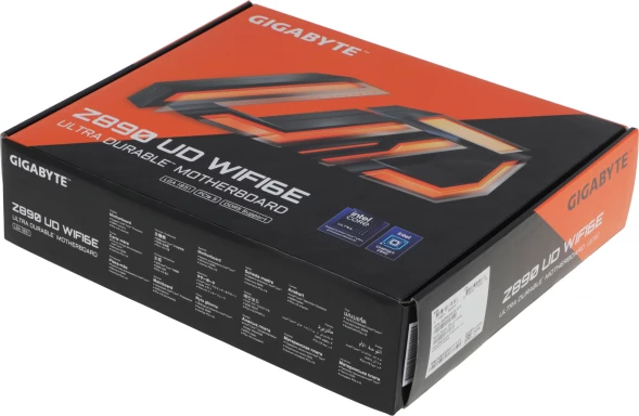 Материнская плата Gigabyte Z890 UD WIFI6E Soc-1851 Intel Z890 4xDDR5 ATX AC`97 8ch(7.1) 2.5Gg RAID+DP