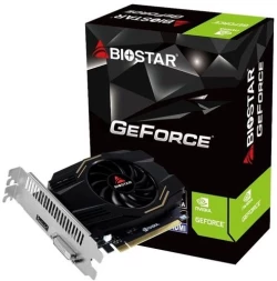 Видеокарта Biostar PCI-E 4.0 GT1030-4GB DDR4 NVIDIA GeForce GT 1030 4Gb 64bit DDR4 1152/2000 DVIx1 HDMIx1 HDCP Ret