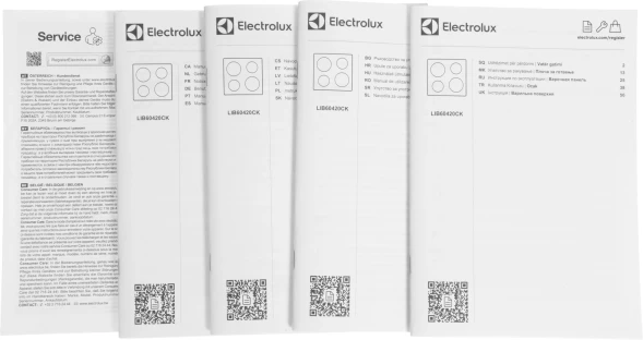 Индукционная варочная поверхность Electrolux LIB60420CK черный