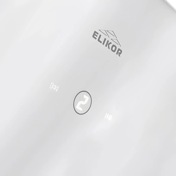 Вытяжка каминная Elikor Rise WH 60 белый управление: сенсорное (1 мотор)